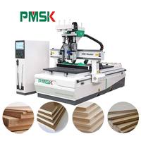 Fabrication de meubles 4x8 pieds gravure automatique 1325 Atc CNC routeur 3 axes nidification travail du bois coupe CNC fraiseuse pour bois