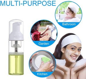 Vente en gros de flacons de shampoing moussant et de gel lavant pour les mains en PET de 1 oz/2 oz/4 oz/5 oz vides et rechargeables avec bouchon à vis - Product Image 3