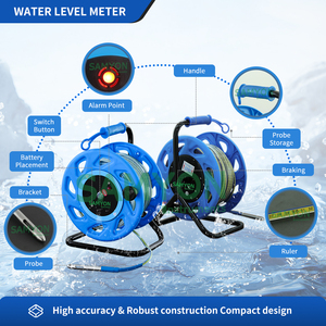 Dụng cụ đo 100M THƯỚC thép thước đo mực nước cảm biến dò mực nước - Product Image 6