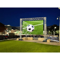 Écran LED de location extérieur P4.81 le plus populaire, à assemblage sans soudure, 500x500mm, pour fond de scène géant extérieur L