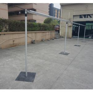 Sistema de tubos y cortinas ajustables de aluminio telescópico para stands de exhibiciones - Product Image 3