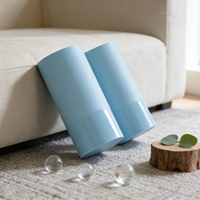 Offre Spéciale – Emballage en Gros de Tubes Vides en Plastique Personnalisables à Mécanisme Rotatif pour Contenant de 25 g de Déodorant Solide Bleu ou Crème Solaire