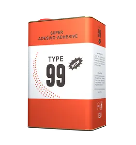 タイプ99最高品質の黄色の接触接着剤接着剤万能ネオプレン接触接着剤スーパーゴム接着剤
