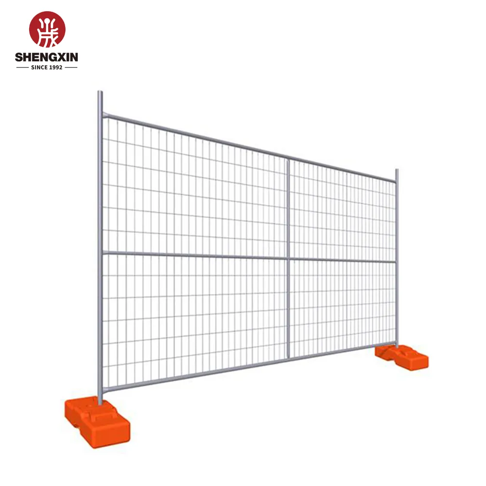 2100mm X 2400mm Hot Dipped Galvanized Security Australian Stand Concrete Temporary Fence Block