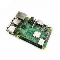 Placa de Desarrollo Raspberry Pi 3 Modelo B+ con Soporte para Windows 10/Linux, 4 Puertos USB para Programación en Python