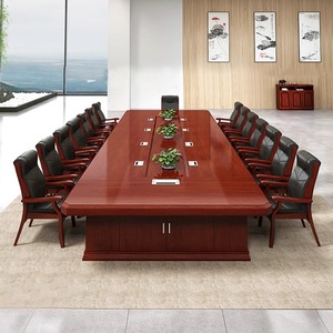 Suministro <span class=keywords><strong>de</strong></span> fábrica, gran <span class=keywords><strong>mesa</strong></span> <span class=keywords><strong>de</strong></span> conferencias pintada, madera maciza, nueva <span class=keywords><strong>sala</strong></span> <span class=keywords><strong>de</strong></span> conferencias <span class=keywords><strong>de</strong></span> estilo chino, <span class=keywords><strong>mesa</strong></span> <span class=keywords><strong>de</strong></span> conferencias y sillas - Product Image 2