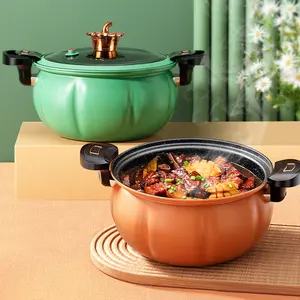 Cast Iron Rice Cooking Steamer Cookware Slow Cooker Pressure Stew