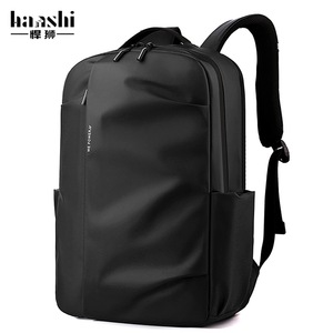 Hanshi Unisex Waterproof Laptop <b>Backpack</b> 20-35L Solid Color Travel Commuter Bag With <b>Computer</b> Interlayer - Product Image 3