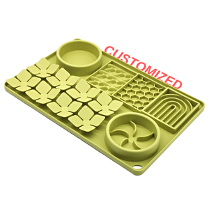 Grand coussin à lécher Tapis reniflant Tapis alimentaire en silicone pour chien à alimentation lente - Product Image 1