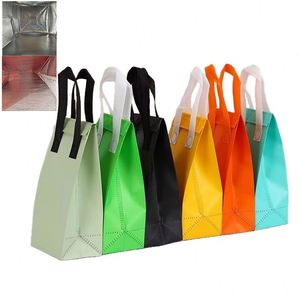 Bolsa de Entrega Aislada de Tela No Tejida con Logotipo Personalizado y Forro de Papel de Aluminio, Bolsa Térmica para Comida para Llevar para Restaurantes y Cafeterías al por Mayor - Product Image 1