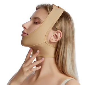 Bande élastique en forme de V pour visage, Bandage mince, joues, menton, outils de levage, Anti-rides, affaissement, ceinture de beauté faciale