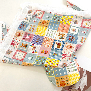 Chapeaux adorables mignons pour filles printemps et été plage vacances écharpes triangulaires bandeaux extérieurs protection solaire casquettes de Baseball - Product Image 5