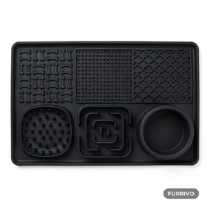 Furrivo Tappetino Calmante in Silicone per Cani e Gatti, Mangiatoia Lenta con Ventose - Product Image 4
