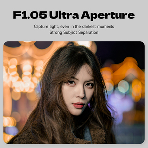 Objetivo Prime de Retrato Brightin Star de 50 mm F1.05 con Enfoque Manual y Formato Completo para Sony E, Canon RF, Nikon Z y Leica L-Mount - Product Image 5