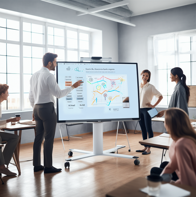 Ultra Big Size 105 Inch Flat Panel Display Digital Smart Board Touch Screen Interactive Whiteboard for Education Teaching