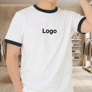 Camiseta Negra Personalizada al por Mayor con Estampado en Serigrafía, 230 g/m², de Tailandia - Product Image 4