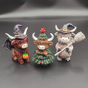 Новое поступление, украшение из смолы для крупного рогатого скота - Product Image 2