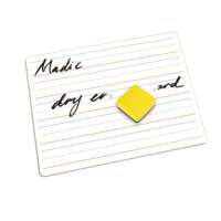 Madic-Bloc-notes effaçable personnalisé effaçable pour étudiant, planificateur, tableau blanc, magnétique A5 en cuir, bloc-notes effaçable à sec