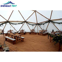 6m 8m 10m 12m dôme géodésique tente structure fête mariage glamping dôme tente à vendre
