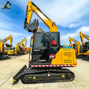 Professionally Certified Special Discount Sany SY75 Used Excavator <b>Machines</b> Built To <b>Construction</b> Site - Product Image 1