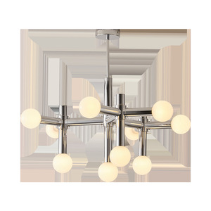Modern Minimalist Bauhaus-Style Vintage Living Room Chandelier Memphi-Wabi-Sabi Bedroom <b>Dining</b> Study <b>Lighting</b> Fixture - Product Image 5