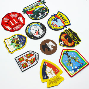 Écussons pour vêtements, prix d'usine, OEM/ODM, logo personnalisé, design personnalisé, couture, écussons tissés, tissu, PVC, toile, paillettes, personnalisés - Product Image 2