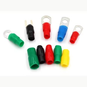 Tapas de extremo de cable de vinilo, funda de terminal de cable aislante, cubierta de terminal de cable para SC RNB <span class=keywords><strong>SNB</strong></span> C45, terminal de batería de crimpado de inserción de terminal - Product Image 2