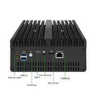 H14 软路由器 4x2.5G i226 4*LAN 工业无风扇迷你电脑 OPNsense VPN 服务器 pfSense ESXi 防火墙设备