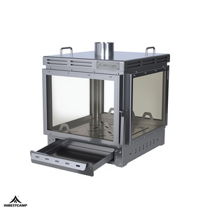 Fourneau INBESTCAMP Zonas Churrasco <span class=keywords><strong>Livre</strong></span> Forno Portatil Multifuncion Fogon Lareira Viento Stove Portable Stove - Product Image 1