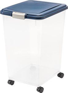 3 Size Rice Emergency <strong>Food</strong> Storage <strong>Container</strong> 20 Pounds Large Capacity <strong>Dog</strong> Pet Dry Grain Rice <strong>Food</strong> Storage <strong>Containers</strong> Box - Product Image 3