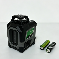 Niveau laser vert 3D mini haute précision à 5 lignes, autonivelant, rotatif à 360° pour le carrelage