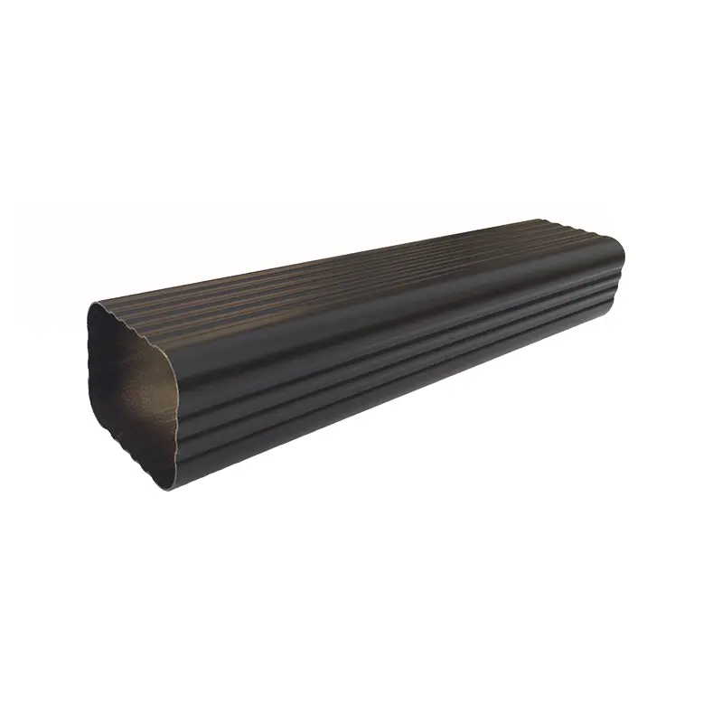 America Aluminum Rain Gutters Steel Roof Guttering System Manufacturer Direct Sell Low Price