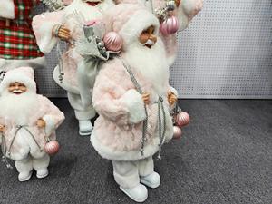 Decorazione Natalizia di Lusso Babbo Natale 30~90cm in Piedi e Seduto Bambola in Tessuto Vendita all'Ingrosso - Product Image 3