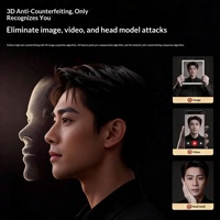 Cerradura Inteligente para Puerta Chuangjia con Reconocimiento Facial 3D, Huella Dactilar, Teclado y Wi-Fi, Totalmente Automática para Puerta de Seguridad