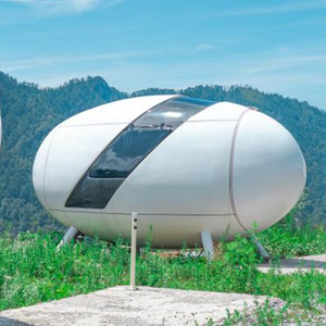 Hotel Cápsula Espacial de Estructura de Acero Prefabricada, Diseño Moderno, Resistencia al Viento de 121+ mph, Solución Total para Proyectos - Product Image 1