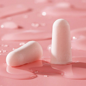 Bouchons d'oreilles en silicone pour la réduction du bruit, aide au sommeil, réduction du ronflement en dortoir, bouchons d'oreilles silencieux - Product Image 1