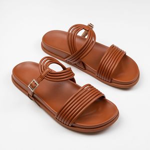 Pantofole con fondo spesso estate 2025 alla moda per esterni di grandi dimensioni, leggere e antiscivolo da spiaggia, <span class=keywords><strong>sandali</strong></span> da donna a fondo piatto - Product Image 5