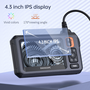 8mm <strong>Handheld</strong> Borescope 4.3inch Display 360 Degree Rotate Pipe Inspection Borescope 720p Endoscope <strong>Camera</strong> for Industrial - Product Image 3
