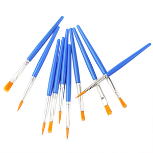 Juego <span class=keywords><strong>de</strong></span> Pinceles <span class=keywords><strong>de</strong></span> Pintura Acrílica, Óleo y Acuarela BECOL, <span class=keywords><strong>con</strong></span> Mango <span class=keywords><strong>de</strong></span> Plástico y Cabeza Plana <span class=keywords><strong>de</strong></span> Nailon, para Dibujo Artístico Infantil, Venta al Por Mayor - Product Image 6