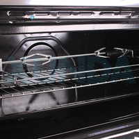 Cuisinière à gaz Xunda 90 cm avec 5 brûleurs et four, cuisinière autonome pour la maison