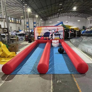 <span class=keywords><strong>Jeu</strong></span> <span class=keywords><strong>de</strong></span> bowling gonflable à double voie Offre Spéciale <span class=keywords><strong>de</strong></span> la meilleure qualité - Product Image 1