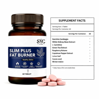 Brûleur de Graisse Slim Plus Marque Blanche OEM Formule Personnalisée pour Coupe-Faim Détox Sain Stimulant du Métabolisme