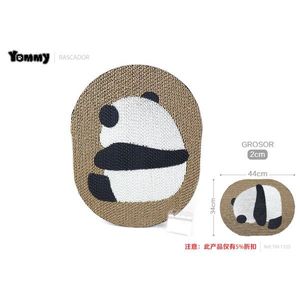 Tapis à gratter pour chat Yommy 44x34cm, design visage de chat noir, pour chats d'intérieur - Product Image 4