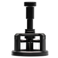Distributeur de café italien écologique en acier inoxydable, rotatif, à aspiration magnétique, réglable en hauteur, anti-agglomération, à pousser et à rotation
