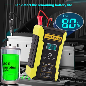 NOUVEAU Chargeur universel de batterie de voiture 12V 6A Intelligent Repair Motorcycle Charger for Lead Acid <span class=keywords><strong>Battery</strong></span> - Product Image 3