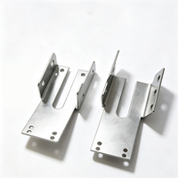 Support triangulaire fixe en aluminium usiné CNC sur mesure, pièce d'emboutissage en tôle, fabrication de tôlerie par emboutissage profond en fer