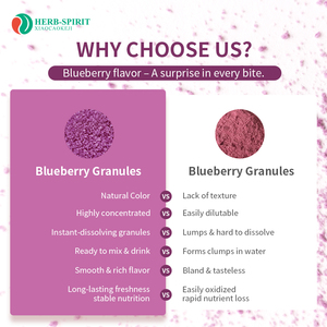 ผงบลูเบอร์รี่ธรรมชาติ รสชาติธรรมชาติ บลูเบอร์รี่ป่า บลูเบอร์รี่ออร์แกนิก ผลไม้บลูเบอร์รี่แบบเม็ด บลูเบอร์รี่แบบเม็ด บรรจุภัณฑ์ขนาดใหญ่ - Product Image 4