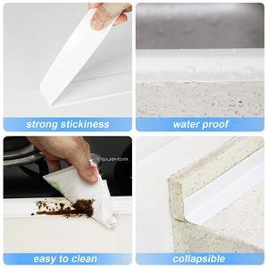 Tira de calafateo tira de reparación impermeable <span class=keywords><strong>cinta</strong></span> de sellado autoadhesiva para <span class=keywords><strong>bañera</strong></span> cocina fregadero lavabo borde ducha inodoro - Product Image 3
