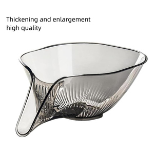 Cesta de drenaje multifuncional, colador con embudo, cuenco para limpiar frutas con contenedor de escurridor para verduras y frutas - Product Image 2