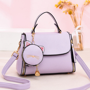 Thời Trang Mới Phụ Nữ Phụ Nữ Túi Xách Đa Năng PU Da Dây Kéo Phụ Nữ Vai Túi Crossbody Mèo Rắn Colour Phụ Nữ Tote Túi - Product Image 1